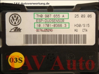 ESP-Duosensor VW 7H0907655A Ate 10.1701-0366.3 Drehratensensor