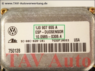 ESP-Duosensor VW 1J0907655A 1J1907637D Ate 10.0985-0306.4 10.0980-0482.2