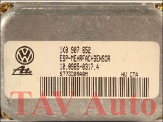 ESP-Mehrfachsensor VW 1K0907652 1J1907638E Ate 10.0985-0317.4 10.0980-0505.2