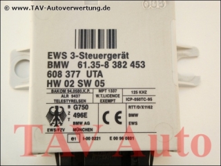 EWS-3 Steuergeraet BMW 61.35-8382453 608377 UTA HW02 SW05