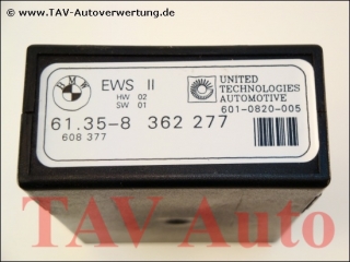 EWS II Control unit BMW 61-35-8-362-277 608-377 6010820005 HW-02 SW-01