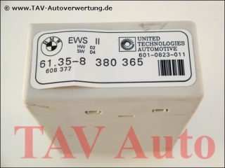 EWS II Control unit BMW 61-35-8-380-365 608-377 6010823001 HW-02 SW-04