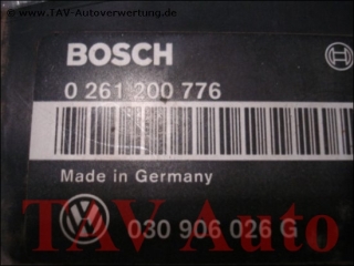 Engine control unit 030-906-026-G Bosch 0-261-200-776-777 Seat Ibiza AAV