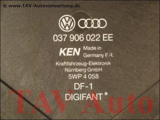 Motor-Steuergeraet 037906022EE Siemens 5WP4058 Digifant Audi 80 2.0 ABK