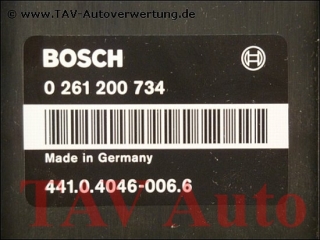 Engine control unit Bosch 0-261-200-734 441040460066 Skoda Favorit Forman 1.3L