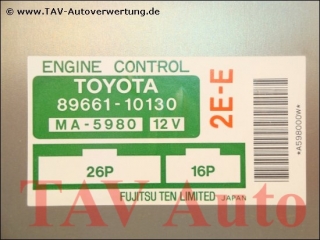Motor-Steuergeraet 89661-10130 Fujitsu MA-5980 2E-E Toyota Starlet