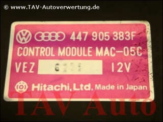 Motor-Steuergeraet Audi 200 447905383F Control Module MAC-05C