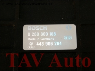 Motor-Steuergeraet Bosch 0280800165 443906264 Audi 100 2.3 NF