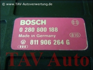 Motor-Steuergeraet Bosch 0280800188 811906264G Audi 90 100