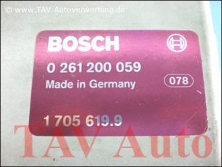 Motor-Steuergeraet BMW 1705619.9 Bosch 0261200059