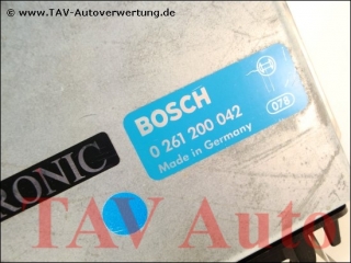Engine control unit Bosch 0-261-200-042 12-14-1-276-201 BMW E28 525e 2.7L