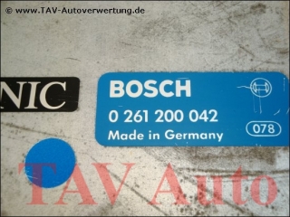 Engine control unit Bosch 0-261-200-042 12-14-1-276-201 BMW E28 525e 2.7L