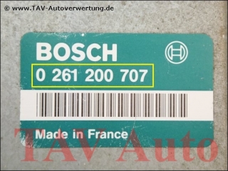 Motor-Steuergeraet Bosch 0261200707 Citroen Peugeot 9613113880 26FM0013