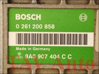Motor-Steuergeraet Bosch 0261200858 8A0907404CC 26SA1770 VW Corrado Passat 2.0 9A
