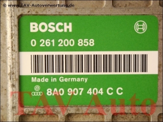 Motor-Steuergeraet Bosch 0261200858 8A0907404CC 26SA2248 VW Corrado Passat 2.0 9A