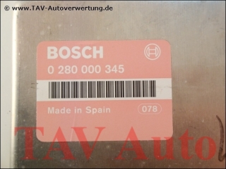 Motor-Steuergeraet Bosch 0280000345 192067 Citroen BX Peugeot 205 309 405