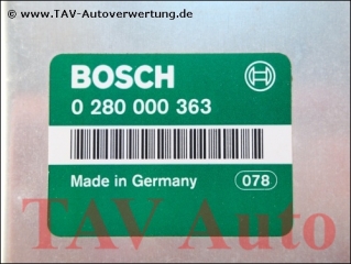 Motor-Steuergeraet Bosch 0280000363 Fiat 7555124 Uno 1.3 Turbo