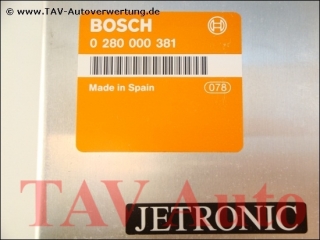 Motor-Steuergeraet Bosch 0280000381 Seat Jetronic