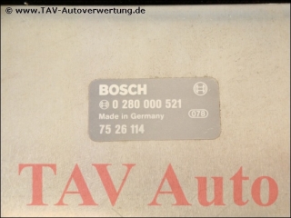 Motor-Steuergeraet Bosch 0280000521 Saab 7526114