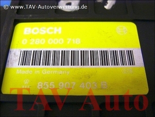 Motor-Steuergeraet Bosch 0280000718 Audi VW 855907403B 28RT7131