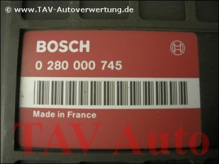 Motor-Steuergeraet Bosch 0280000745 Citroen Peugeot 192930