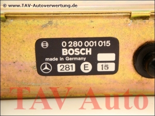 Motor-Steuergeraet Bosch 0280001015 281 E 16 Mercedes-Benz A 0005452932