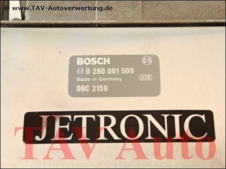 Motor-Steuergeraet Bosch 0280001509 Jaguar DBC2159