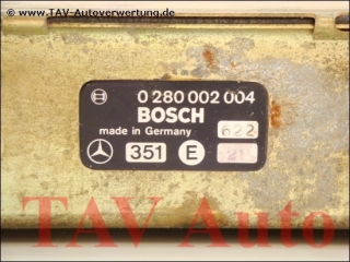 Engine control unit Bosch 0-280-002-004 Mercedes-Benz A 000-545-33-32 351-E