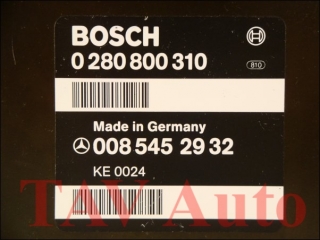 Motor-Steuergeraet Bosch 0280800310 A 0085452932 KE0024 Mercedes W124 300 CE-24 E-24