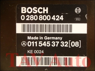 Motor-Steuergeraet Bosch 0280800424 A 0115453732[08] KE0024 Mercedes S124 300 TE-24