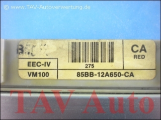 Engine control unit Ford 85BB12A650CA CA red VM100 EECIV