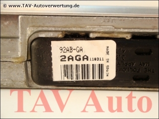 Motor-Steuergeraet Ford 92AB-12A650-GA 2AGA CSD-201 EEC-IV 6668558
