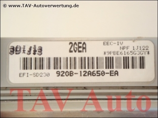 Motor-Steuergeraet Ford 92GB-12A650-EA 2GEA EFI-SD230 EEC-IV 6601732