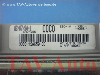 Motor-Steuergeraet Ford 93BB-12A650-CD COCO SMD-286 EEC-IV 7097398