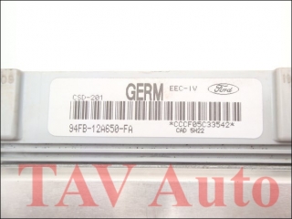 Motor-Steuergeraet Ford 94FB-12A650-FA GERM CSD-201 EEC-IV 7131549 2x WFS Sender
