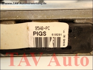 Engine control unit Ford 95AB12A650PC PIGS SME405 EECIV 1009339