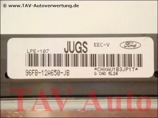 Motor-Steuergeraet Ford 96FB-12A650-JB JUGS LPE-107 EEC-V 1015436 1x WFS Sender