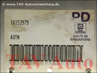Motor-Steuergeraet GM 16153979 PD AUYN Opel Vectra-A C18NZ