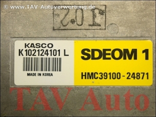 Motor-Steuergeraet HMC 39100-24871 Kasco K102124101L SDEOM-1 Hyundai