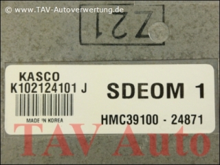 Engine control unit HMC 3910024871 Kasco K102124101-J SDEOM1 Hyundai