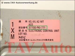 Motor-Steuergeraet Honda 37700-PK1-771 1XM Prelude (BA4)