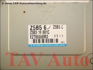 Engine control unit Mazda Z5B518881C Z5B5-6 E2T86886M3 323 (BA)