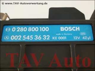 Motor-Steuergeraet Mercedes-Benz A 0025453632 Bosch 0280800100 KE0001