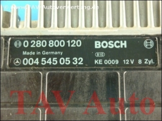 Motor-Steuergeraet Mercedes-Benz A 0045450532 Bosch 0280800120 KE0009