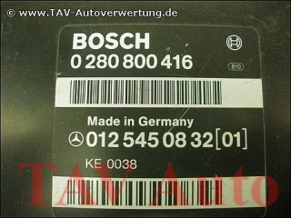 Motor-Steuergeraet Mercedes-Benz A 0125450832 [01] Bosch 0280800416 KE0038