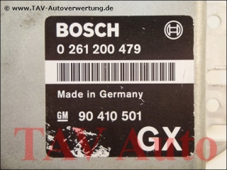 Engine control unit Opel GM 90-410-501 GX Bosch 0-261-200-479 26RT3800