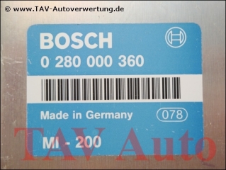 Motor-Steuergeraet Bosch 0280000360 MI-200 Seat Ibiza Malaga 1.5i