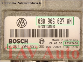 Motor-Steuergeraet Bosch 0261204823 030906027AH Seat Arosa VW Lupo 1.0 ALL