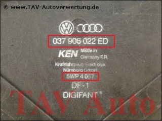 Motor-Steuergeraet 037906022ED 5WP4057 Seat Toledo VW Passat 2E Digifant