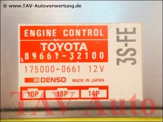 Motor-Steuergeraet Toyota 89661-32100 3S-FE Denso 175000-0661 Camry